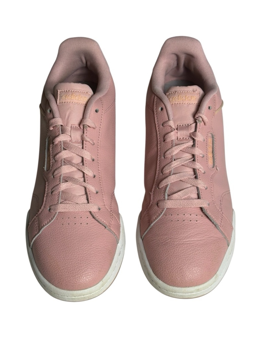 Adidas Roguera Pink Spirit Sneakers Size 10.5 Leather Upper Athletic Shoes - Picture 2 of 10